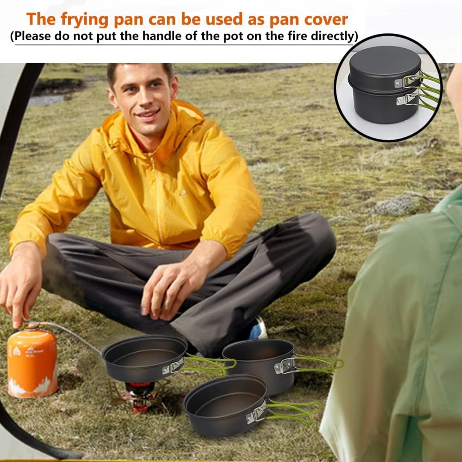 2 Person Camping Cookware Set: image 6