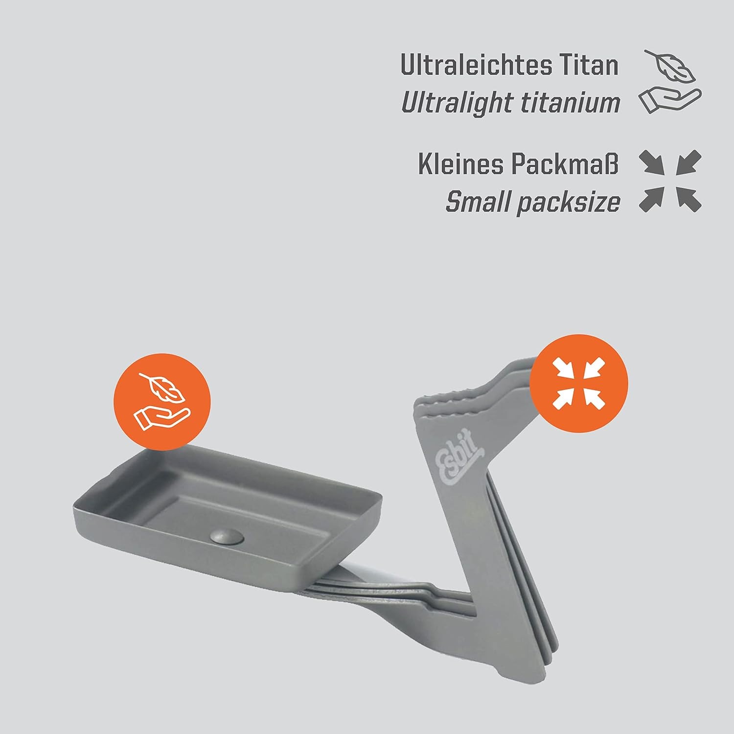 Esbit Titanium Solid Fuel Stove: image 2