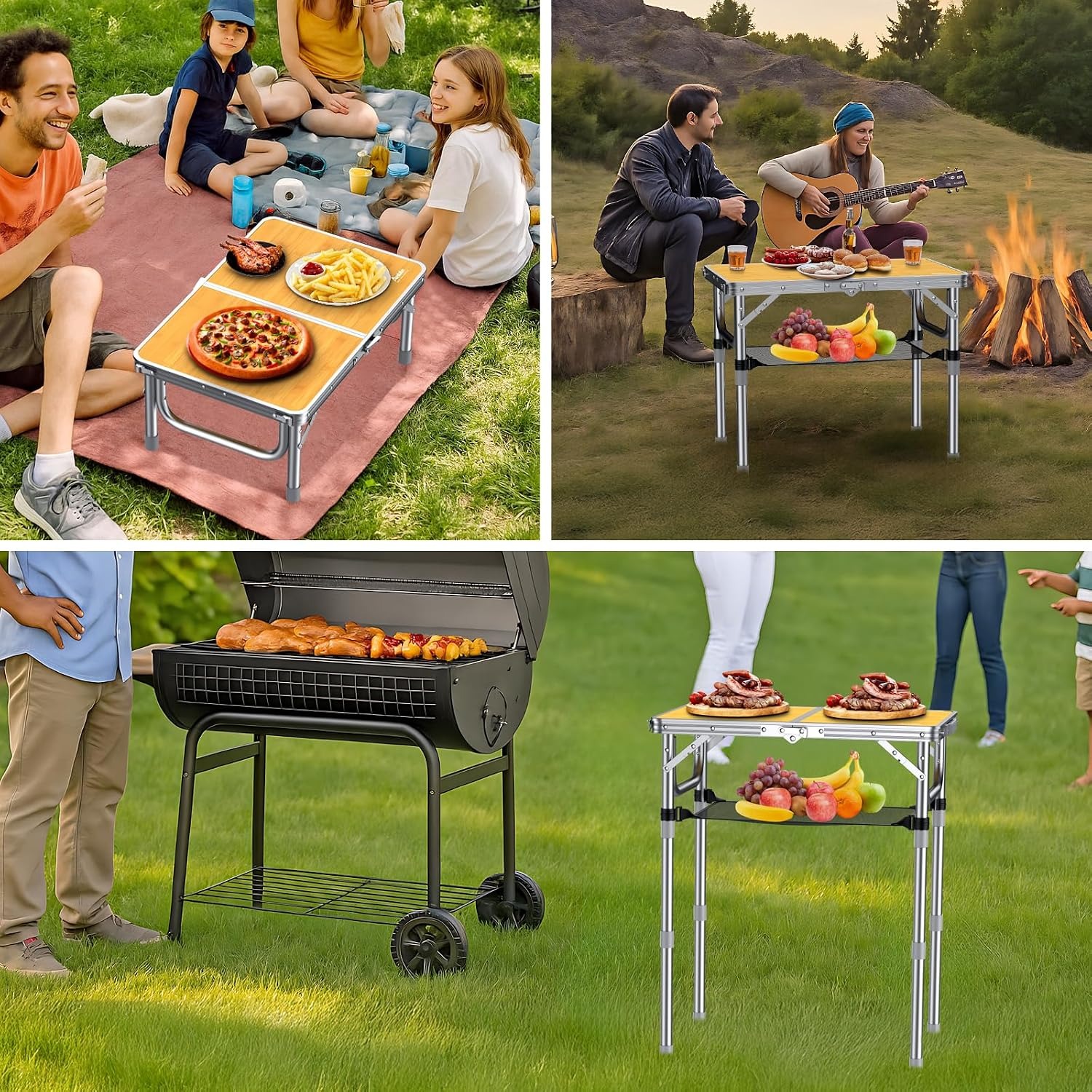 Adjustable Height Camping Table 2ft: image 9