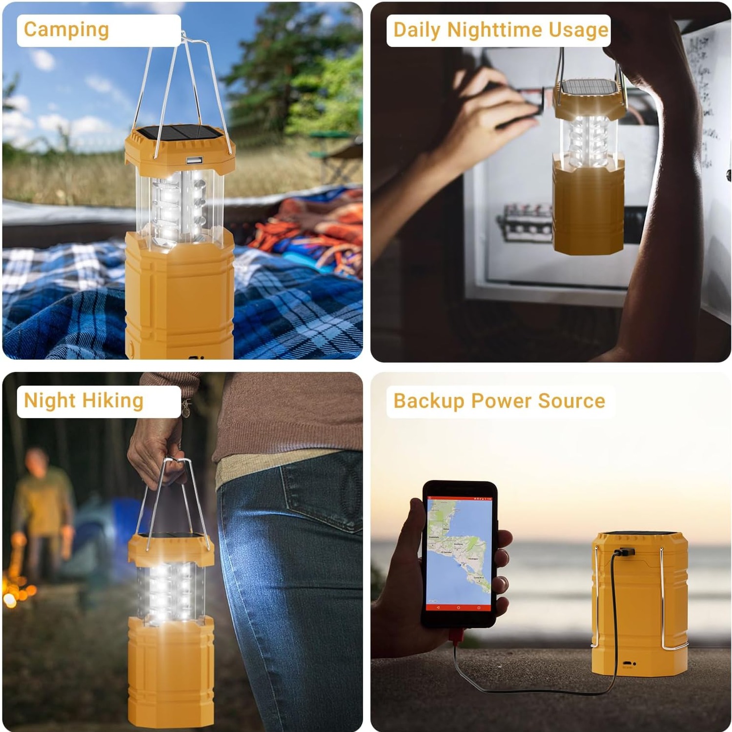 Solar Hand Crank Camping Lantern: image 7