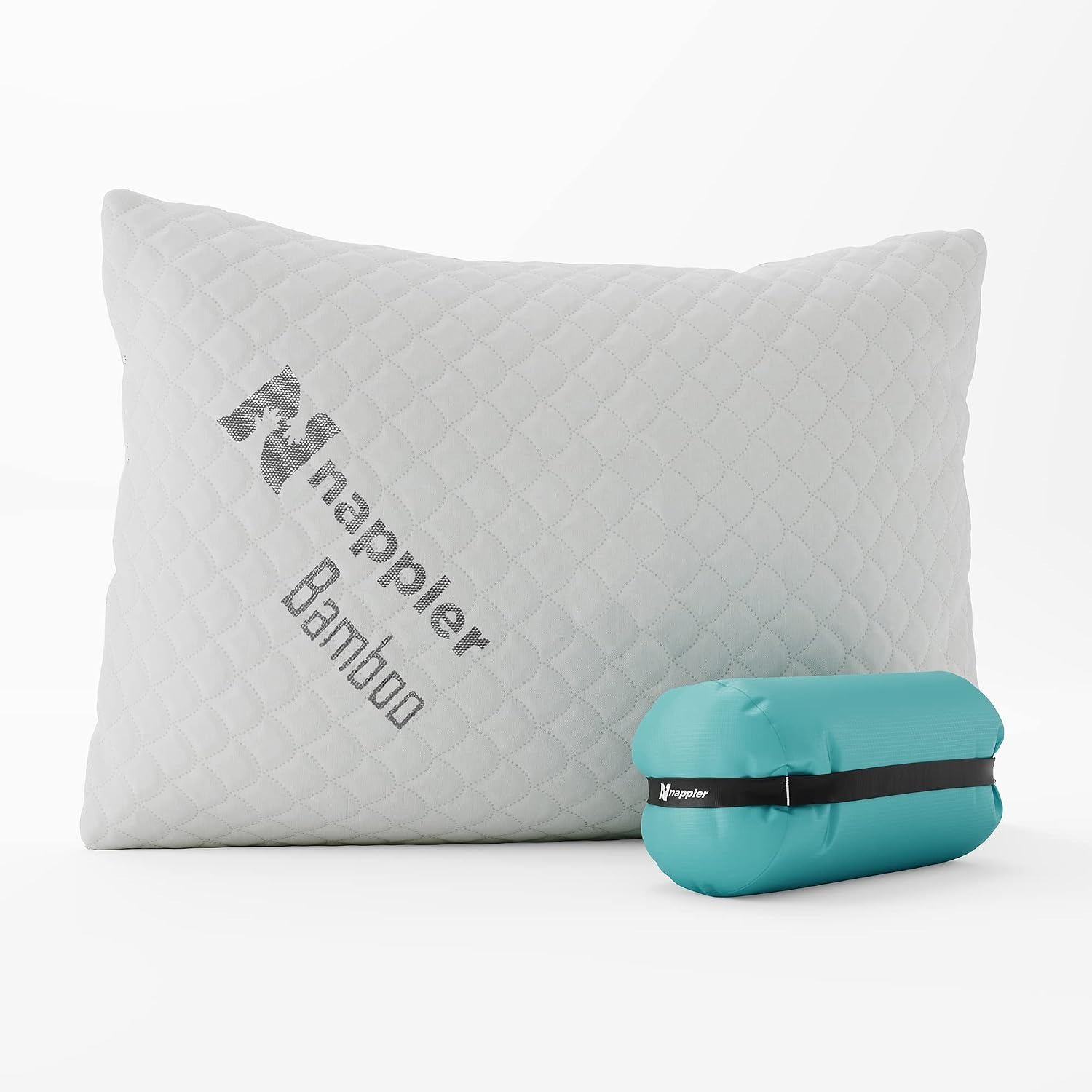 Nappler Compressible Camping Pillow with Shredded Memory Foam: image 2
