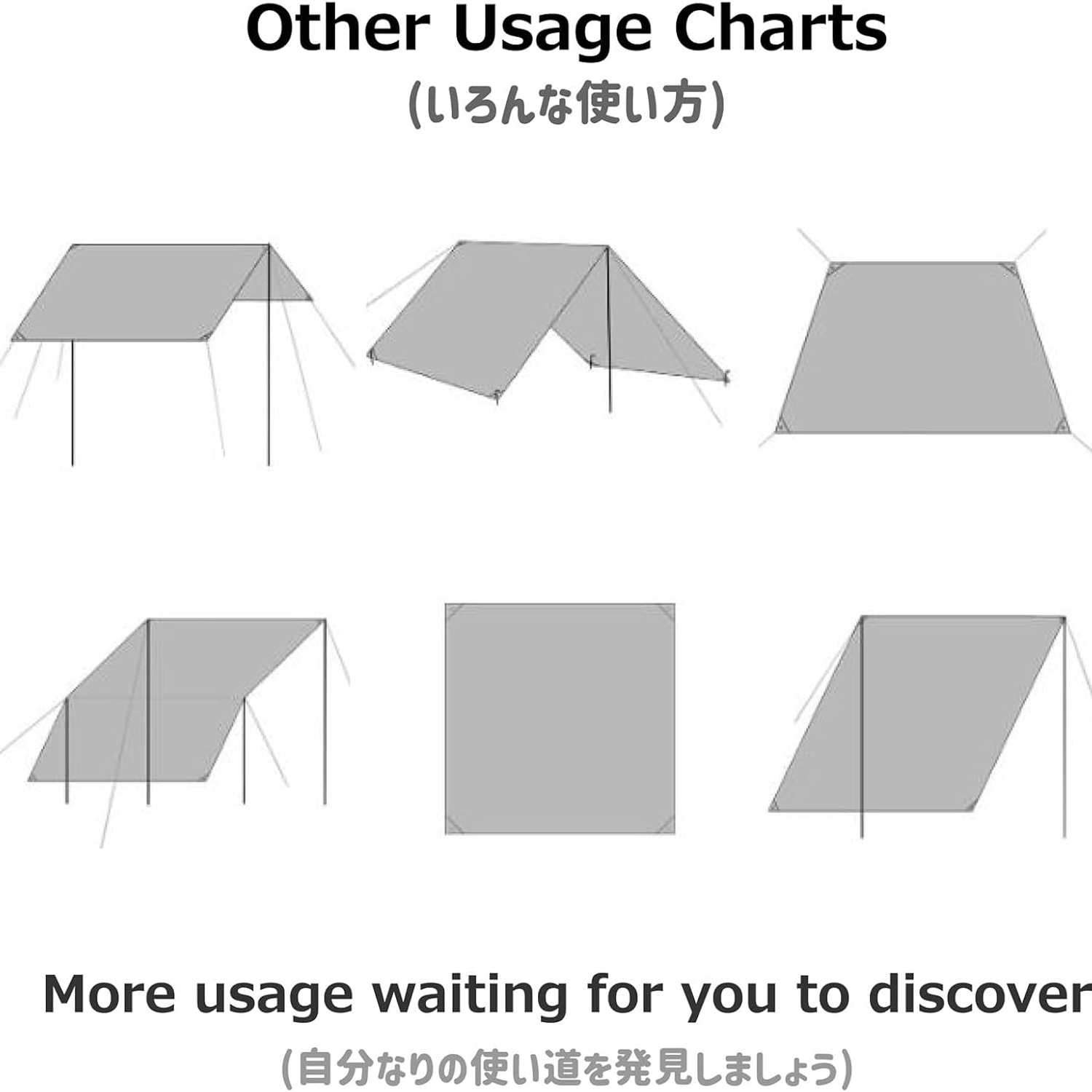 Waterproof Tent Footprint Tarp: image 6
